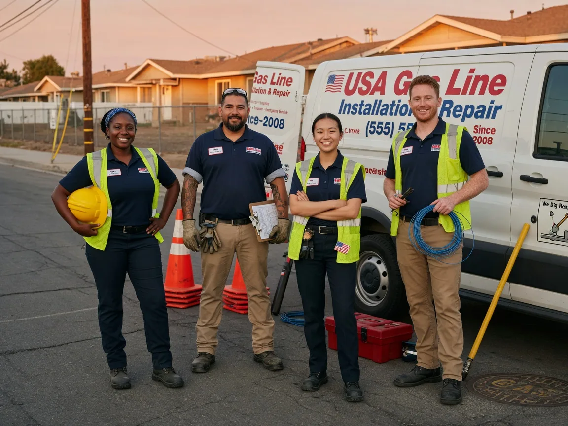 Gas Line Installation company in Upland, CA